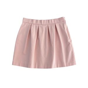 Zara Trafaluc Pleated A-line Mini Skirt - Soft Pink Size M